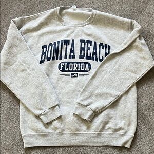 Gray Bonita Beach Florida Women’s Sweater